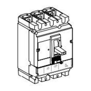 Schneider Wyłącznik mocy 200A 3P 36kA EasyPact CVS250 TM200D (LV525332)
