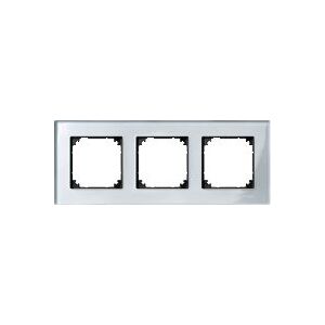 Schneider Electric Ramka potrójna Merten M-Elegance szklana diamentowy srebrny (MTN4030-3260)