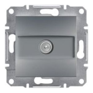 Schneider Electric Gniazdo Asfora TV końcowe bez ramki stal (EPH3200162)