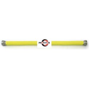 PROFITOR Przewód ze stali nierdzewnej do gazu Emipiu GW - GW 3/4" - 3/4" 24 - 41cm (802016)