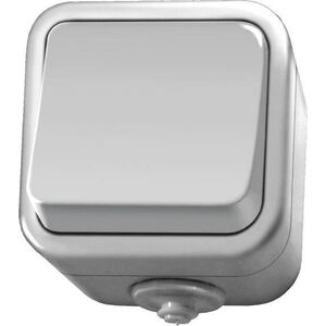 Ospel DELFINA Łącznik hermetyczny pojedynczy IP44 biały ŁNH-1D/00 - ŁNH-1D/00