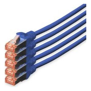 Digitus Patchcord CAT5e, S-FTP, 10m, 5 sztuk (DK-1644-100-B-5)