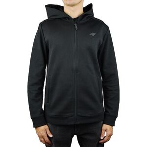 4f Bluza męska Men Hoodie X4Z18-BLM201BLK czarne r. S