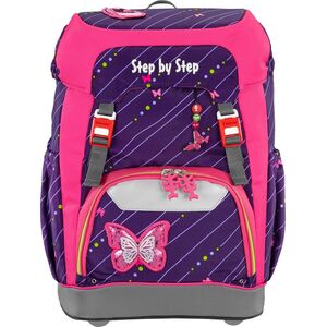 Step by Step Plecak szkolny Grade Shiny Butterfly