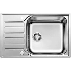 Zlewozmywak Blanco Lantos XL 6 S-IF Compact stal szczotkowana z korkiem automatycznym (523140)