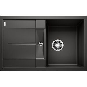 Zlewozmywak Blanco Metra 45 S Silgranit czarny (525915)
