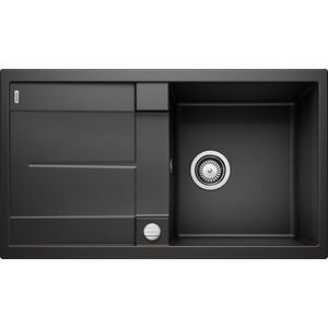 Zlewozmywak Blanco Metra 5 S Silgranit czarny korek automatyczny (525918)