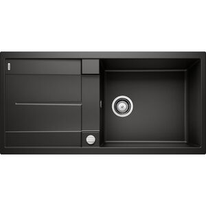Zlewozmywak Blanco Metra XL 6 S Silgranit czarny z korkiem automatycznym (525931)