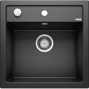 Zlewozmywak Blanco Dalago 5 Silgranit czarny z korkiem automatycznym (525871)
