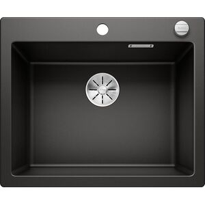 Zlewozmywak Blanco Pleon 6 Silgranit czarny z korkiem automatycznym InFino (525954)