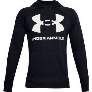 Under Armour Bluza męska Rival Fleece Big Logo HD czarna r. S (1357093 001)