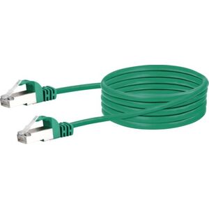 Schwaiger Schwaiger CAT6 Netzwerkkabel , S/FTP, 1,0m, grün