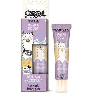 Floslek Vege Lip Care maska do ust stylowa gruszkowa, 14g