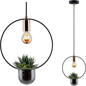 Lampa wisząca Paulmann Neordic Tasja Lampa wisząca max. 1x20W E27 230V Czarny/Miedź Metal
