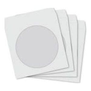 Herlitz KOPERTY NA CD/DVD SK (SAMOKLEJĄCE) Z OKIENKIEM BIAŁE 1000 SZTUK