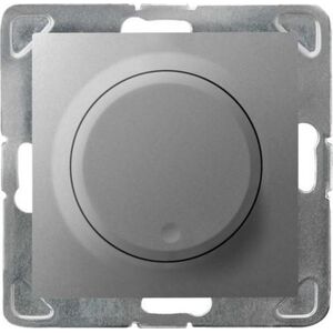 Ospel IMPRESJA Ściemniacz uniwersalny LED srebrny ŁP-8YL2/m/18