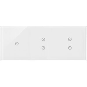 Kontakt-Simon Simon 54 Touch Panel dotykowy 3 moduły 1 pole dotykowe, 2 pola dotykowe pionowe, 2 pola dotykowe pionowe, biała p DSTR3133/70