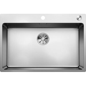 Zlewozmywak Blanco Andano 700-IF/A stal polerowana z korkiem InFino PushControl (525246)