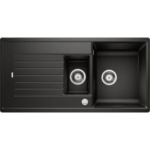 Zlewozmywak Blanco Zia 6 S Silgranit czarny z korkiem automatycznym (526020)