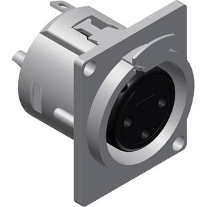 Procab VC3FDL-P Zestaw gniazd mikrofonowych XLR 3-pin 50 sztuk