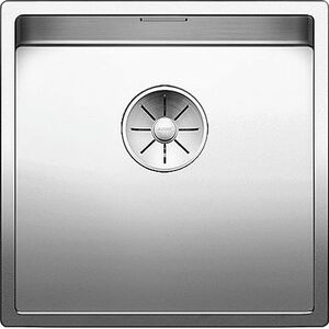 Zlewozmywak Blanco Claron 400-U Stal polerowana z korkiem InFino (521573)