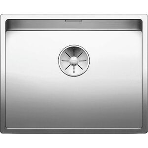 Zlewozmywak Blanco Claron 500-U Stal polerowana z korkiem InFino (521577)