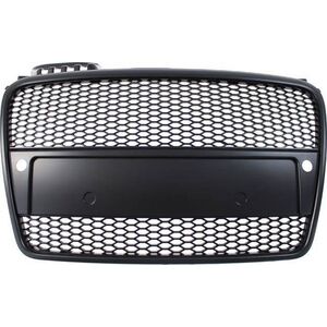 MTuning_F GRILL AUDI A4 B7 RS-STYLE BLACK (05-08) PDC