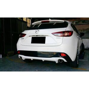 MTuning Dyfuzor tylnego zderzaka Mazda 3 5D 15-