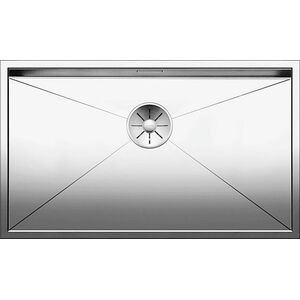 Zlewozmywak Blanco Zerox 700-U stal polerowana z korkiem InFino(521593)