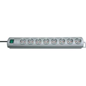 Listwa zasilająca Brennenstuhl Primera-Line 8 gniazd 2 m srebrna (1153394028)