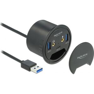 HUB USB Delock 1x USB-C  + 2x USB-A 3.2 Gen1 (62794)