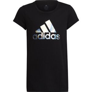 Adidas Koszulka adidas Dance Metallic Print Tee Jr girls HD4407 HD4407 czarny 140 cm