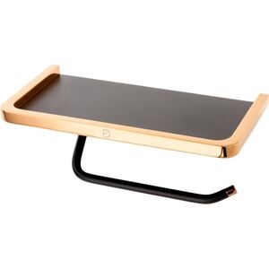 FDesign Uchwyt na papier toaletowy Merida Różowe złoto (FD6-MRD10-25)