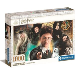 Clementoni CLE puzzle 1000 Compact Harry Potter 39787