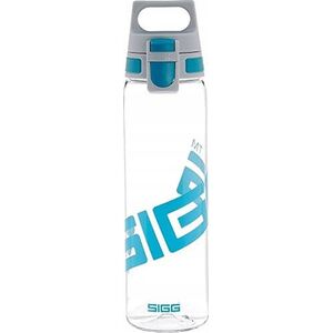 SIGG SIGG drinking bottle Total Clear One MyPlanet "Aqua" 0.75L (transparent/light blue, one-hand closure ONE)