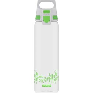 SIGG SIGG drinking bottle Total Clear One MyPlanet "Green" 0.75L (transparent/light green, one-hand closure ONE)