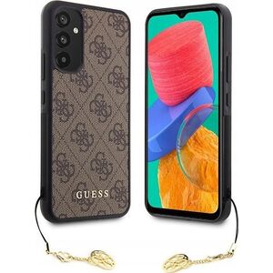 Guess Etui Guess GUHCSA34GF4GBR Samsung Galaxy A34 5G brązowy/brown hardcase 4G Charms Collection