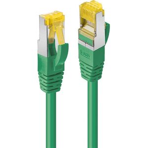 Lindy LINDY Patchkabel Cat6A RJ45 S/FTP Cat7 LSZH Kabel grün 15m