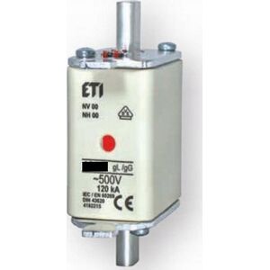 Etipo Wkładka topikowa ETI Polam NH00/WT-00 004111226 gG 40A 500V G przemysłowa zwłoczna
