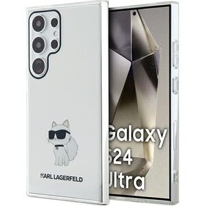 Karl Lagerfeld Etui Karl Lagerfeld KLHCS24LHNCHTCT Samsung Galaxy S24 Ultra hardcase IML Choupette transparent