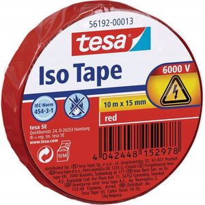 Tesa tesa Isolierband 10m 15mm rot