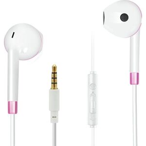 Słuchawki 2GO 2GO In-Ear Stereo-Headset "Comfort" - weiß/rosé