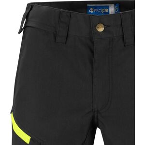Projob Spodnie ProJob 6528 EN ISO 20 Yellow Black