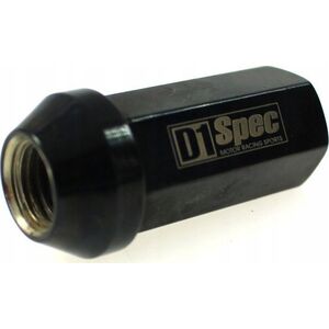 D1Spec Kute nakrętki Racing D1Spec Stal 12x1,5 Czarne