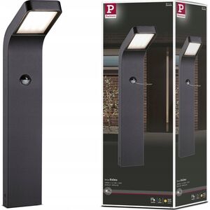 Paulmann Oprawa ogrodowa słupkowa KULMA LED 7.5W 500lm 500mm 3000K IP44 odporna na wodę morską 230V antracyt aluminium