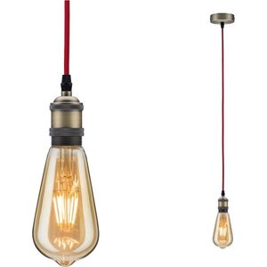 Lampa wisząca Paulmann Neordic Eldar Lampa wisząca max. 1x20W E27Czerwony/Oksydowany 230V Metal