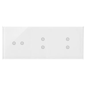 Kontakt-Simon Panel dotykowy Kontakt-Simon 54 Touch DSTR3233/70 trzy moduły dwa pola dotykowe poziome dwa pola dotykowe pionowe dwa pola dotykowe pionowe biały