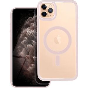 OEM Futerał COLOR EDGE MAG COVER kompatybilny z MagSafe do IPHONE 11 Pro Max różowy