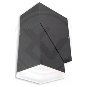 Kinkiet LVT LVT Twinda 1194 kinkiet lampa ścienna ogrodowa IP54 1x7,5W LED 4000K 420lm szary