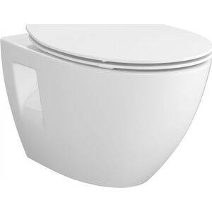 Miska WC S701-724 B904 / MODUO / PLUS OVAL / MISKA WISZĄCA / DESKA SLIM DUROPLAST